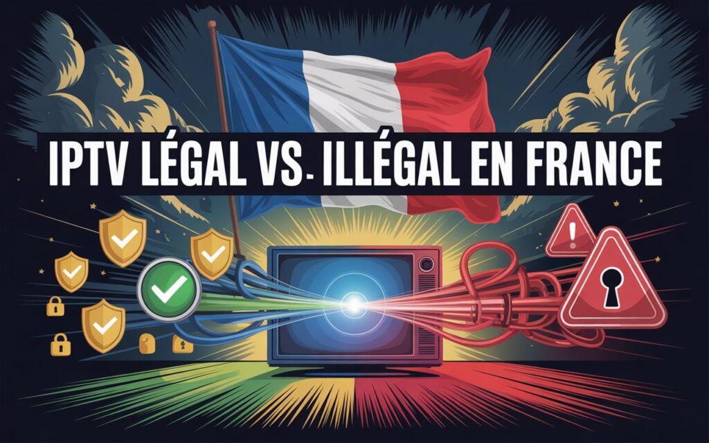 IPTV légal : ce que la loi prépare pour 2025 2 IPTV illégal vs légal