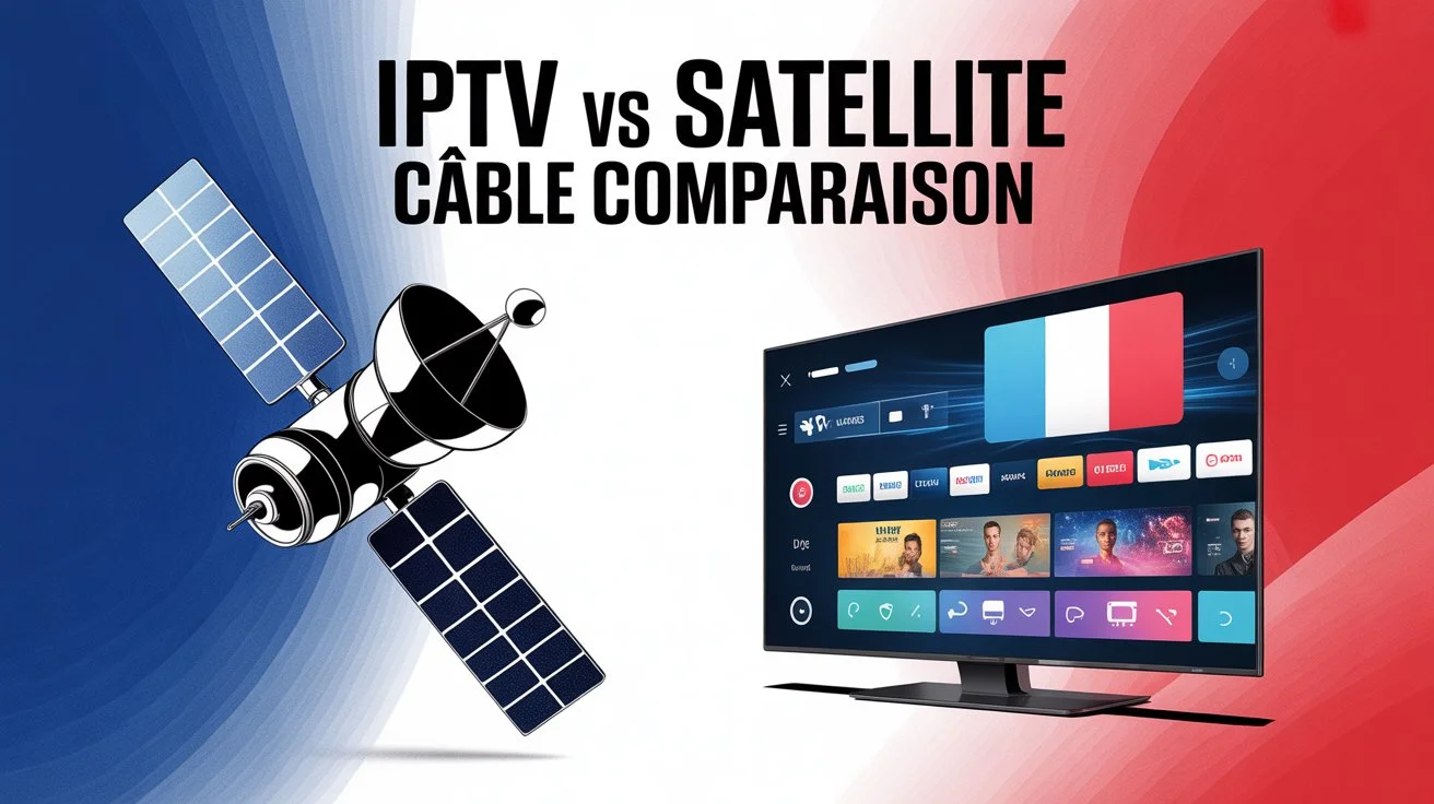 IPTV vs satellite câble comparaison