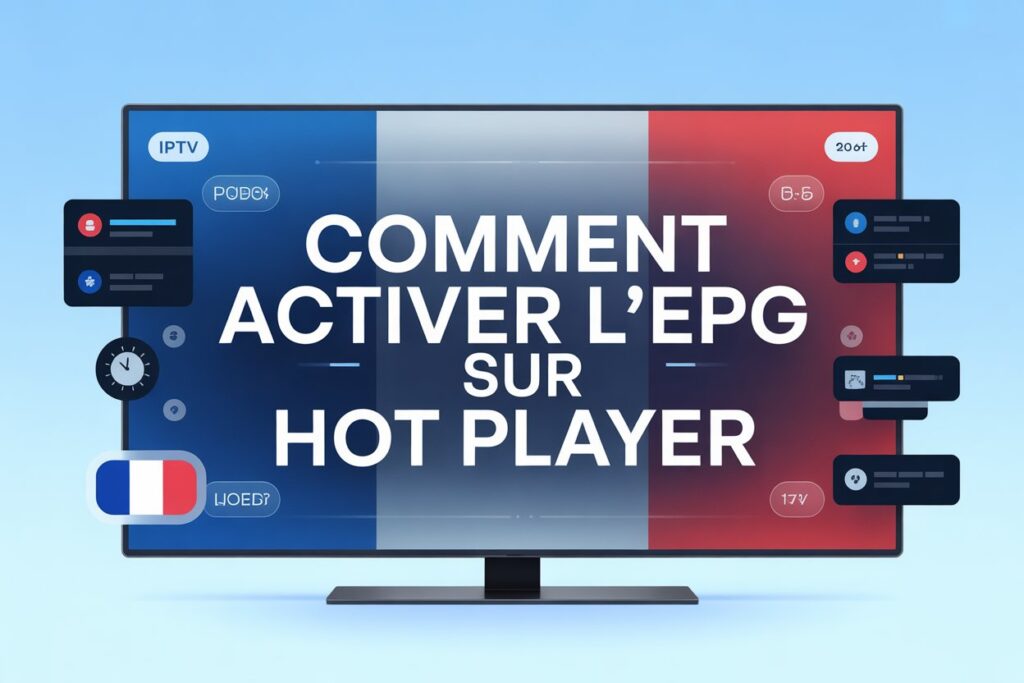 Comment activer EPG sur Hot Player 9 activer EPG sur Hot Player