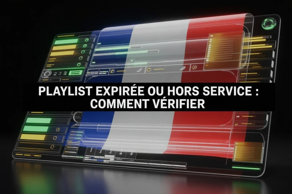 Playlist IPTV expirée ou hors service : comment vérifier rapidement 4 playlist iptv expirée