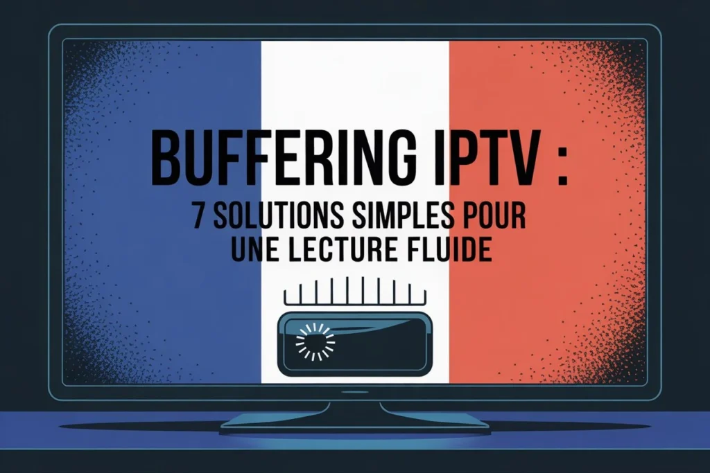 Buffering IPTV : 7 solutions simples pour une lecture fluide 3 buffering iptv