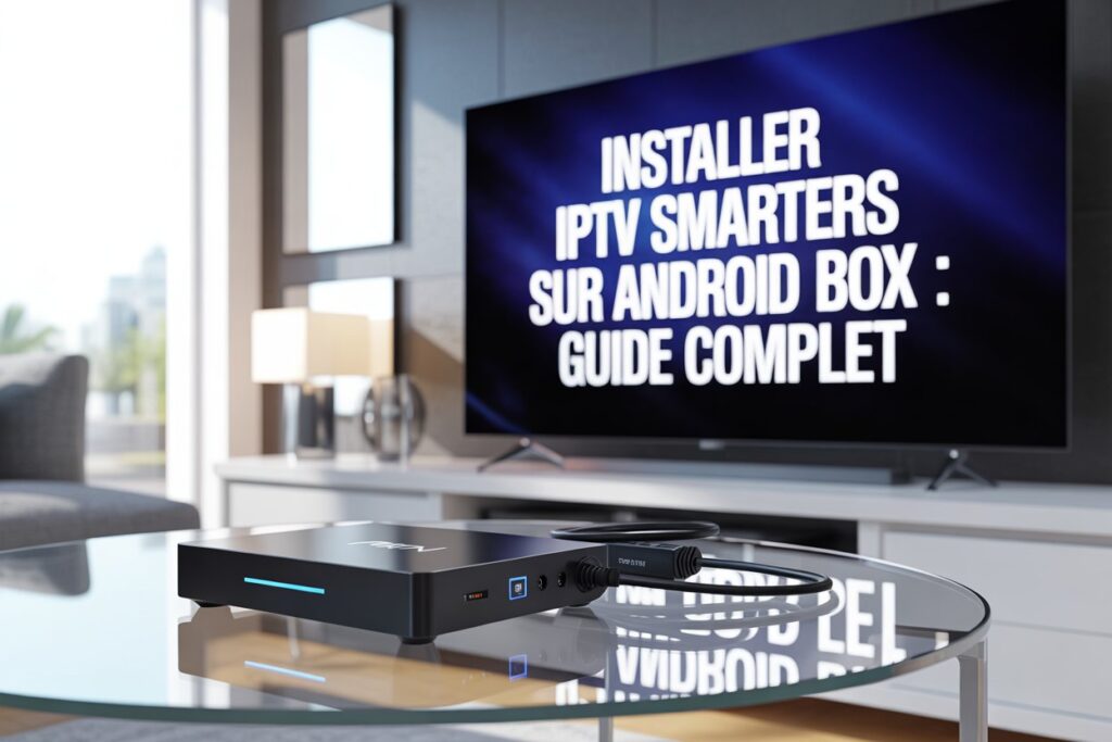 Installer IPTV Smarters sur Android Box : Guide Complet 2 iptv smarters sur android box