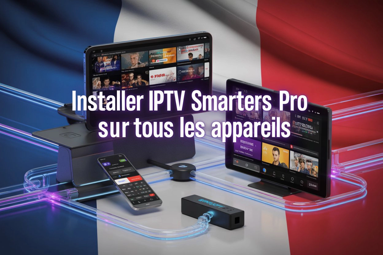 Installation IPTV smarters pro