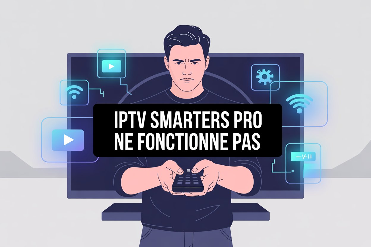 iptv smarters pro ne fonctionne pas