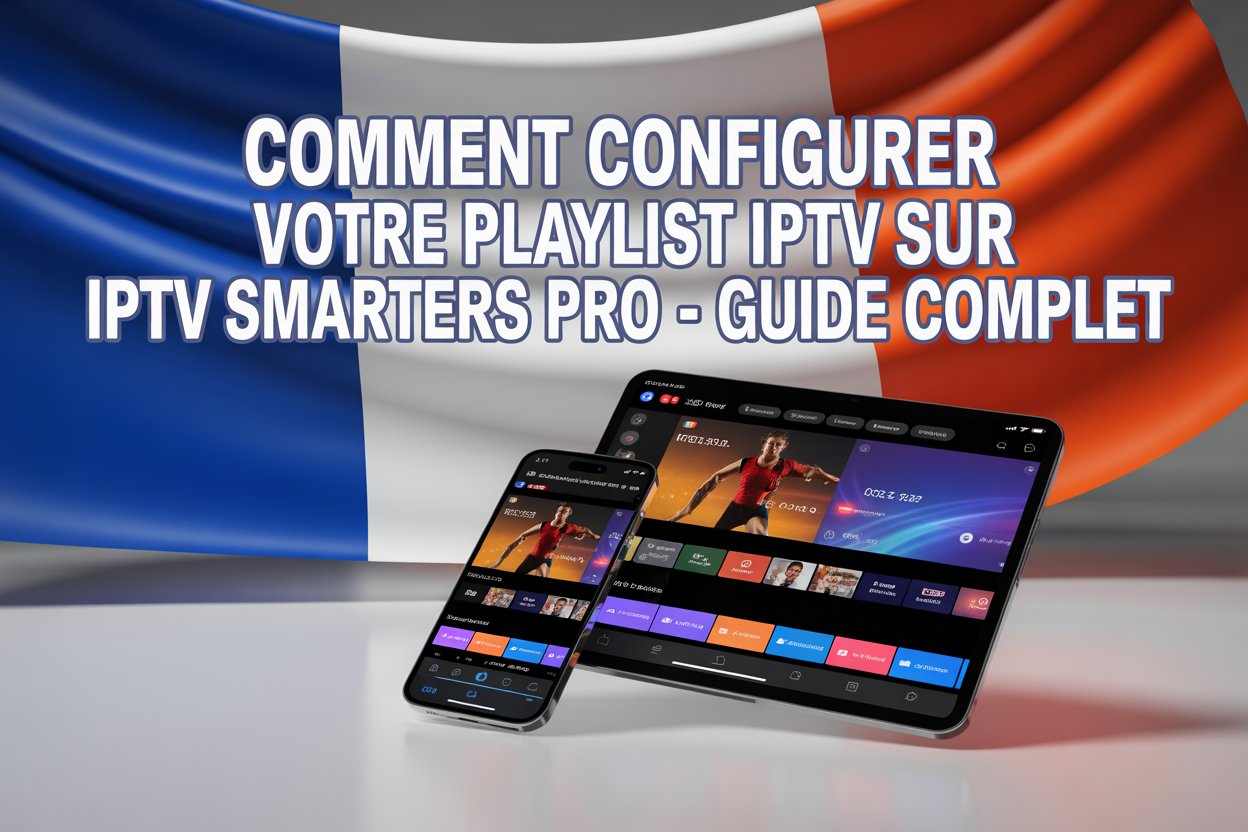 playlist IPTV sur IPTV Smarters Pro