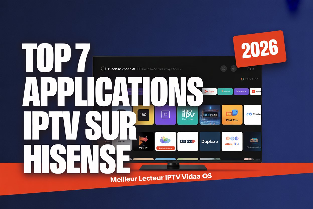 meilleures applications IPTV sur Hisense VIDAA OS