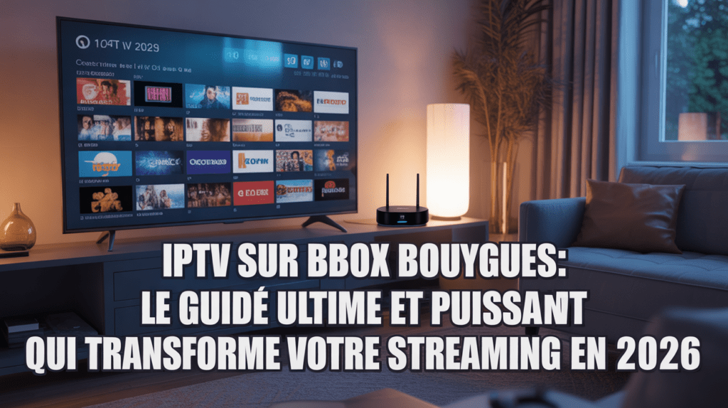 IPTV sur Bbox Bouygues : Le Guide Ultime et Puissant Qui Transforme Votre Streaming en 2026 10 IPTV sur Bbox Bouygues