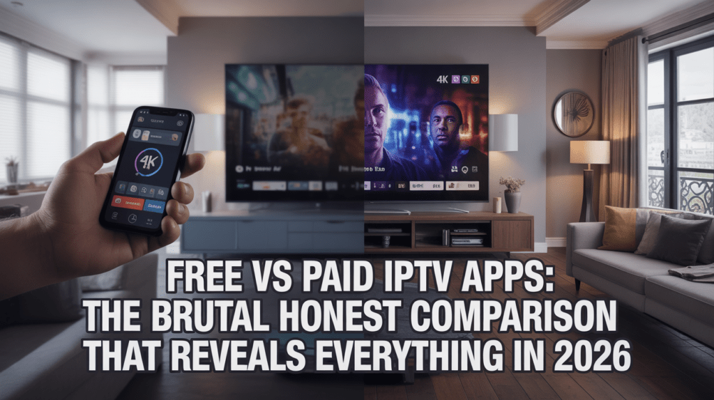Free vs Paid IPTV Apps: The Brutal Honest Comparison That Reveals Everything in 2026 9 free vs paid IPTV apps