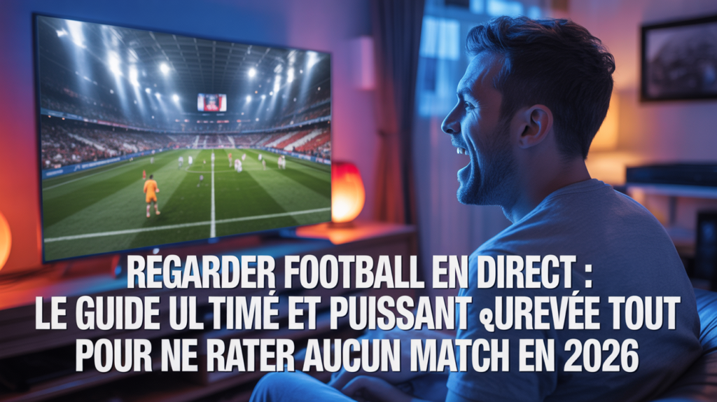Regarder Football en Direct : Le Guide Ultime et Puissant qui Révèle Tout pour Ne Rater Aucun Match en 2026 2 regarder football en direct